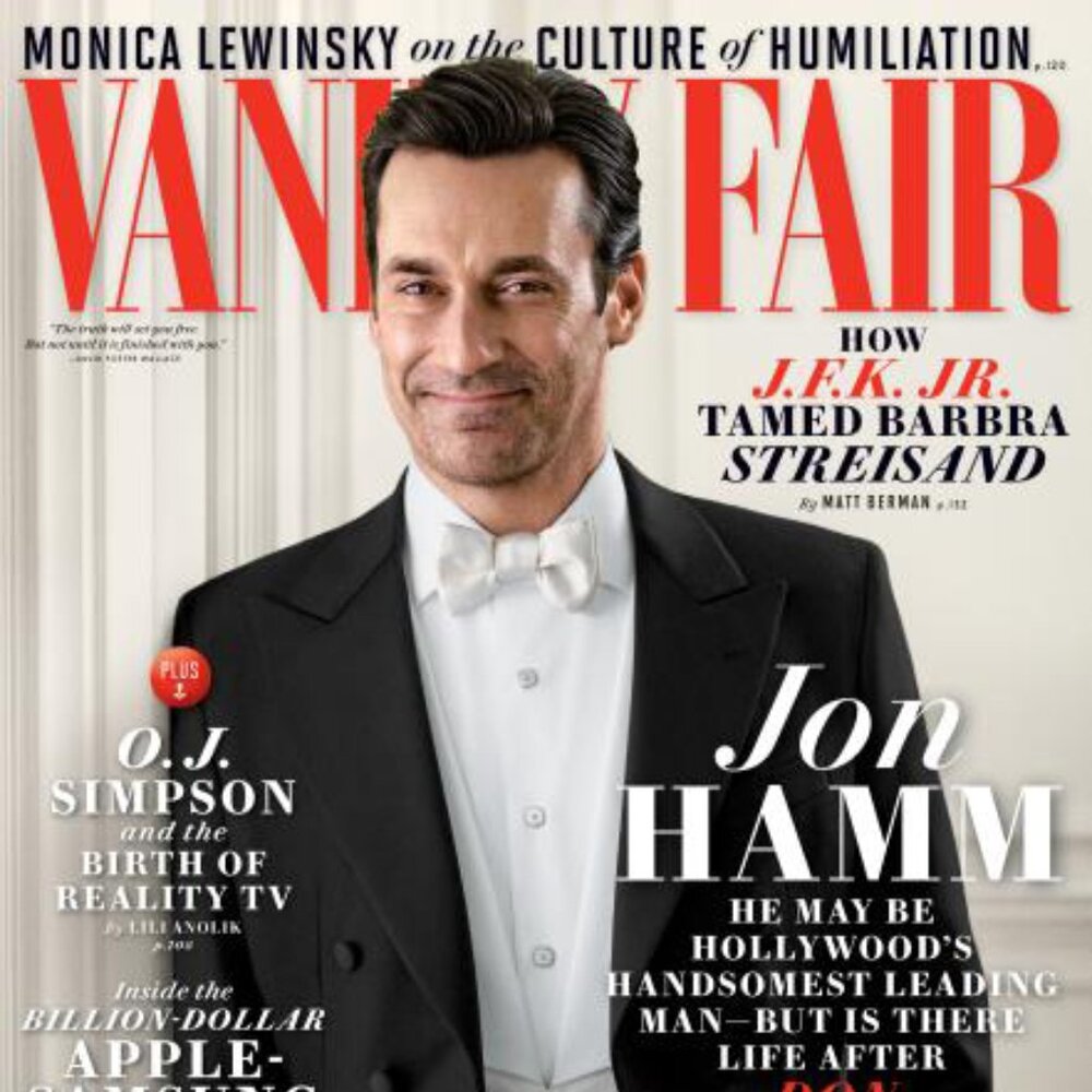 Vanity Fair Magazine June 2014 Past Issues #646 Cover: JON HAMM MARIE BRENNER